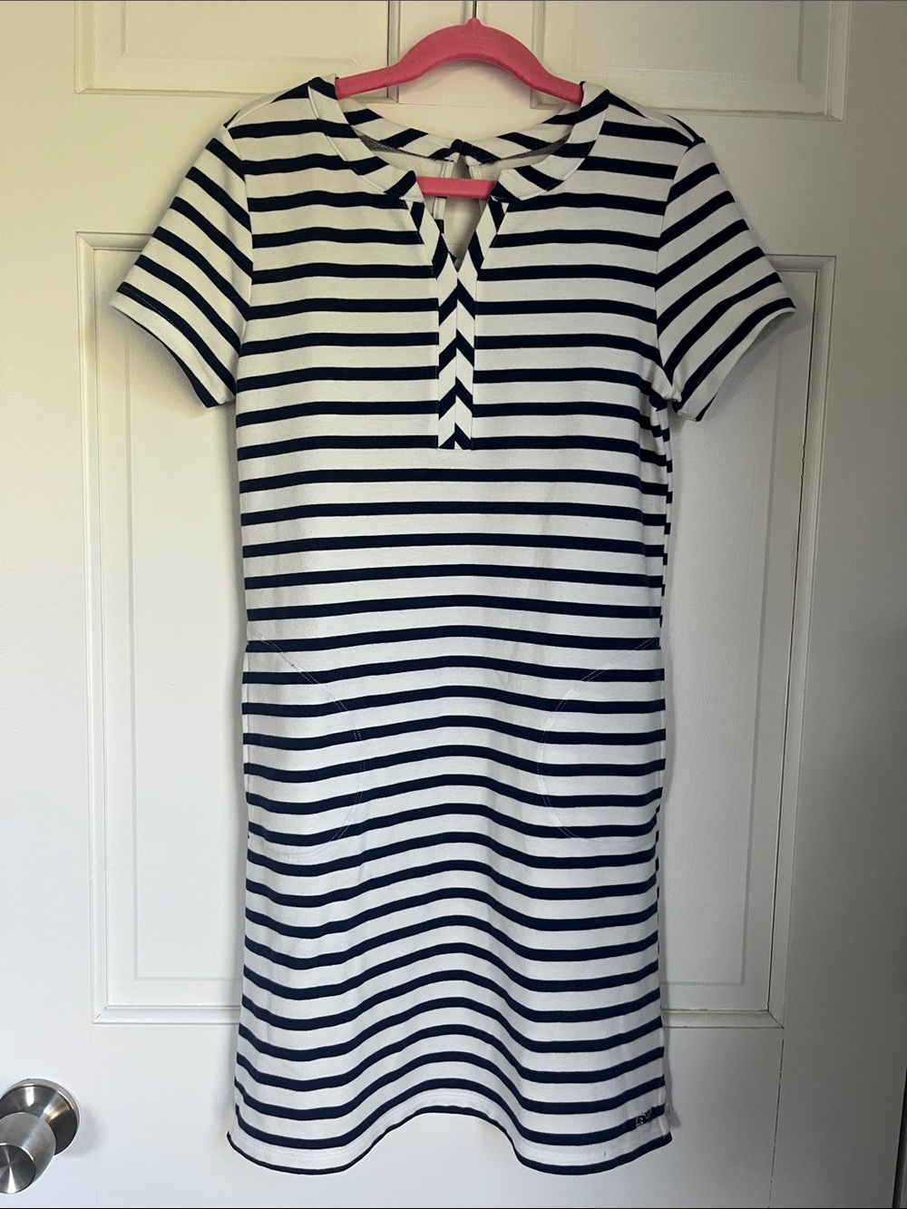 Vineyard Vines Navy & White Striped Tank Dress